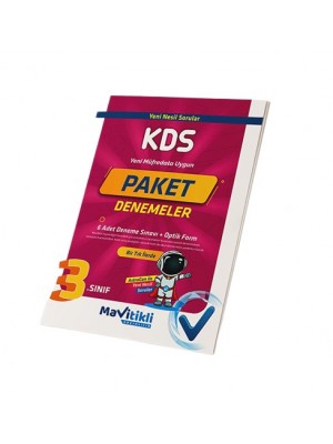 MAVİTİKLİ YAY 3.Sınıf 6'lı Paket Deneme Sınavı+6 Adet Optik Form ( Türkiye Geneli Değerlendirmeye Açık